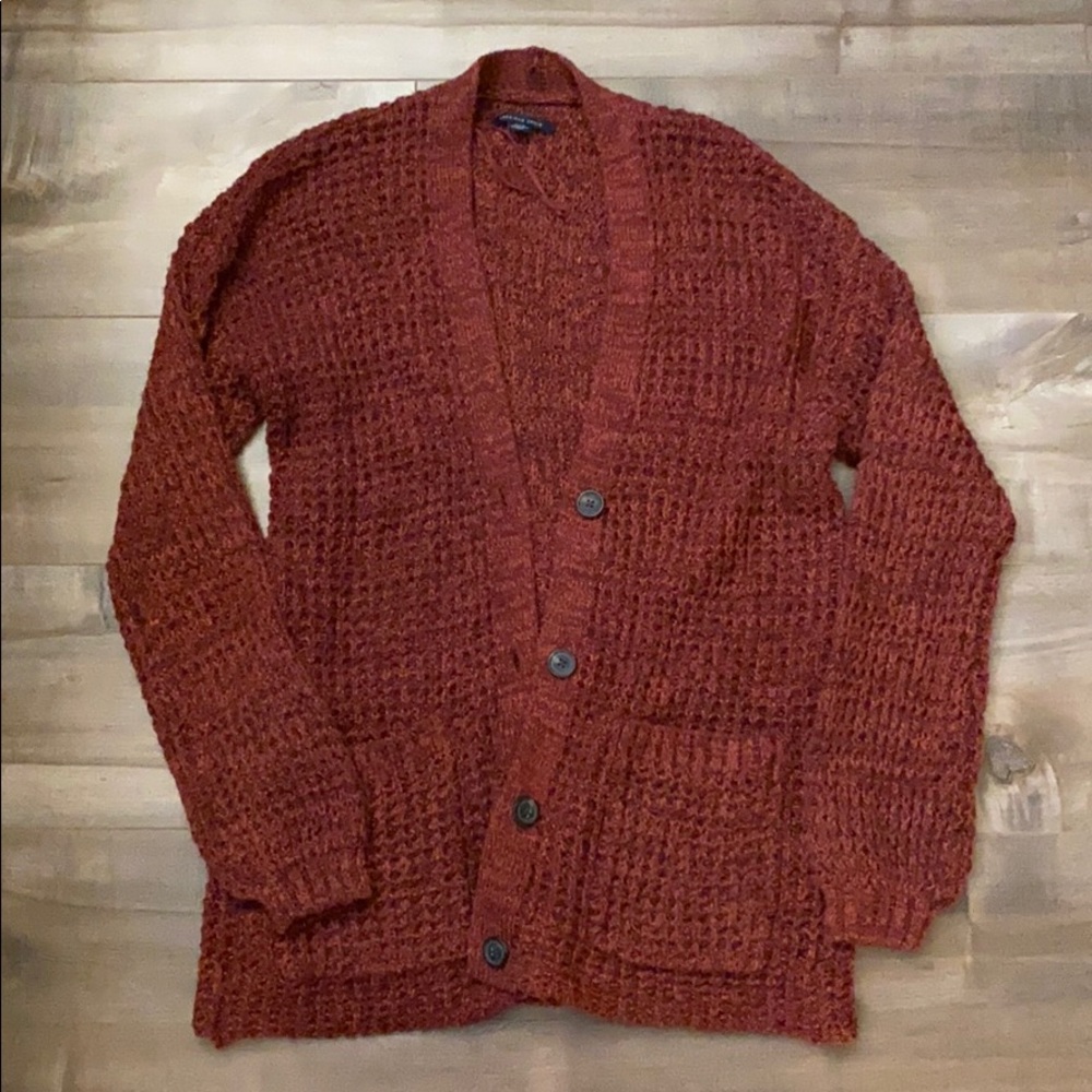 AMERICAN EAGLE: Oversized Button Front Cardigan